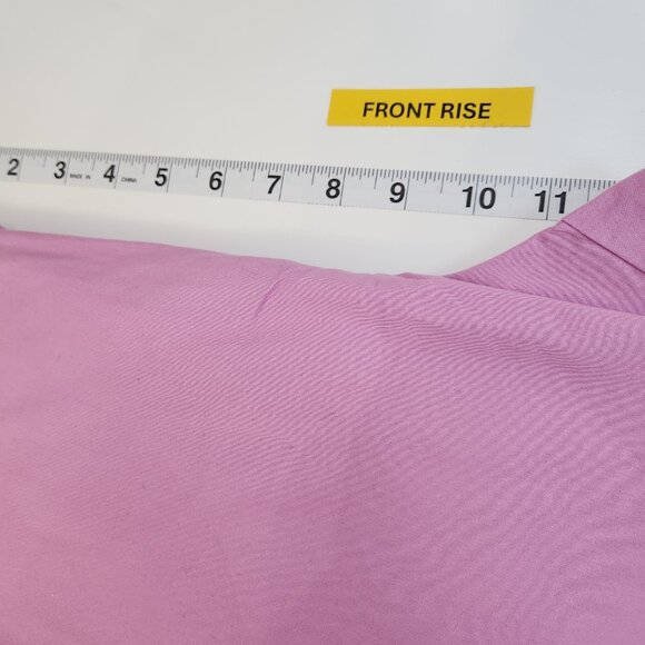 NEW A New Day High Rise Straight Leg Pants Womens 10 Pink Stretch Cotton CC09X - Picture 9 of 10